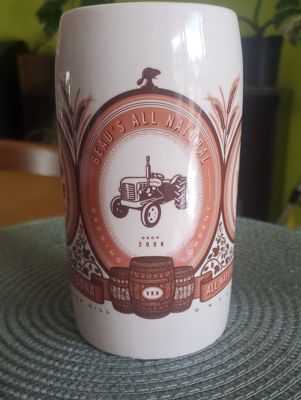 Ceramic Beer Stein - Beaus All Natural VKH